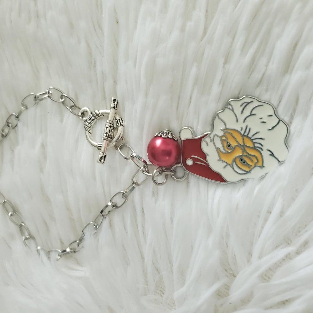 Santa Clause Toggle Lock Bracelet - Picture 7 of 9